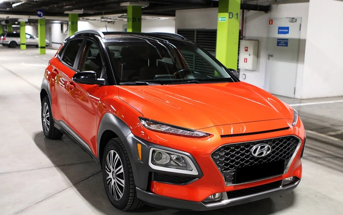 Hyundai Kona cena 77800 przebieg: 45300, rok produkcji 2018 z Wasilków małe 326